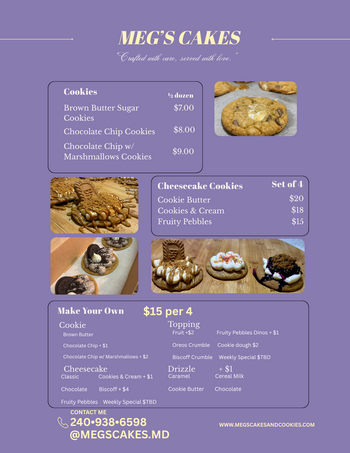 Megs Cakes and Cookies